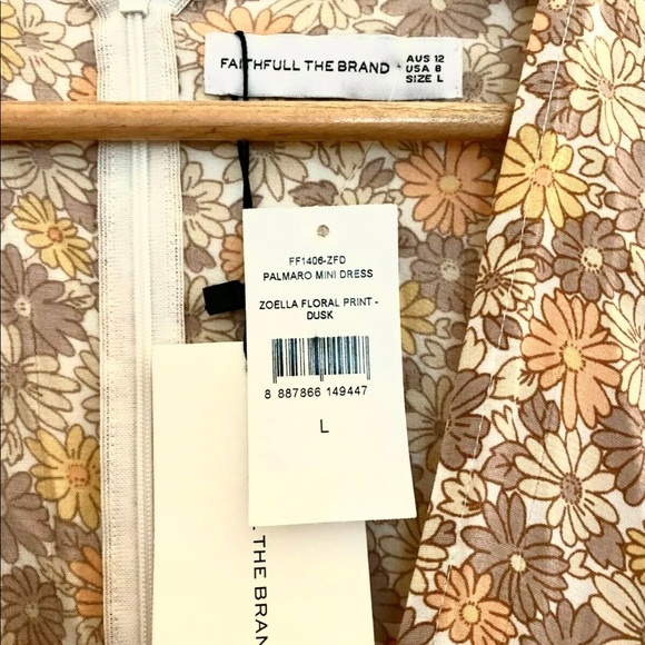 Faithfull The Brand Palmero Mini Floral Dress - Picture 4 of 6